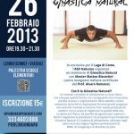 locandina ginastica natural lenno