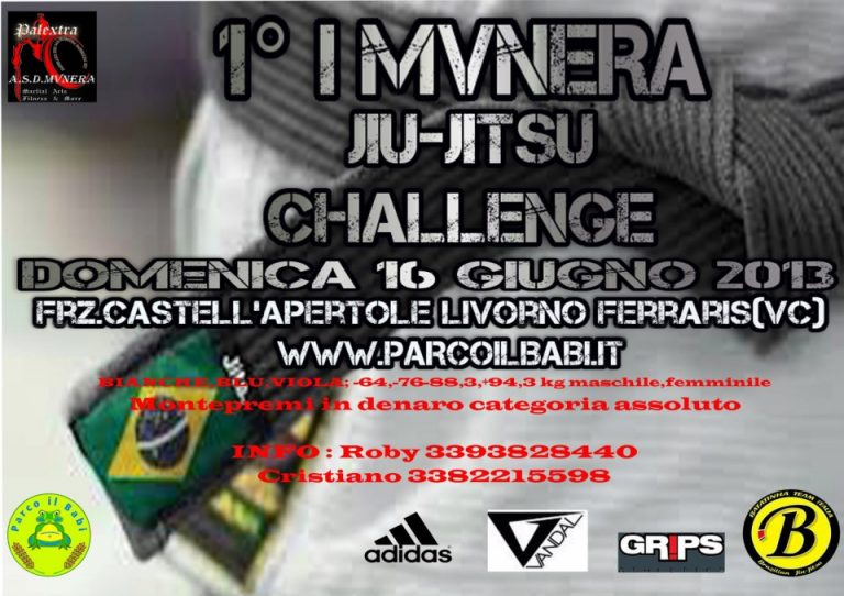 Risultati Primo torneo di Brazilian jiu-jitsu I MVNERA (16.6.2013) 1