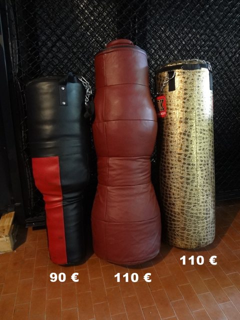 Sacchi e dummy da lotta