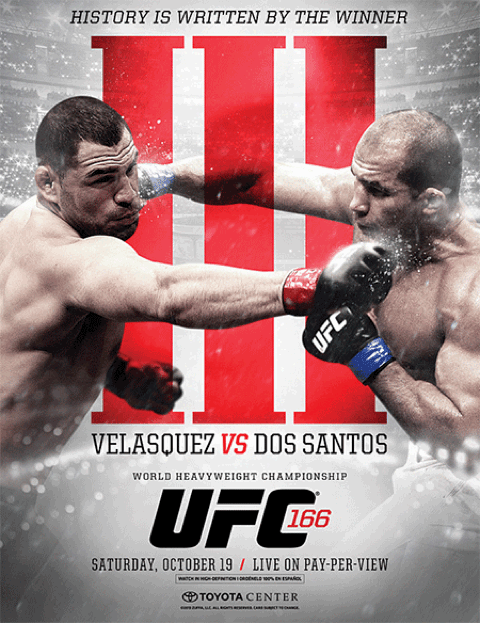 UFC 166: Cain Velasquez vs Junior dos Santos III