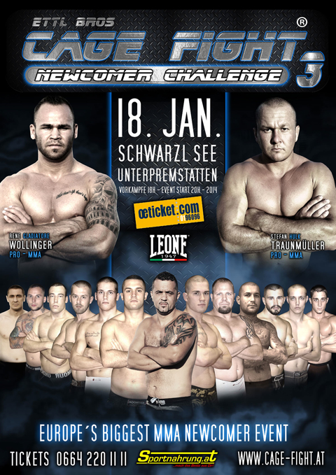 Luca Puggioni e Raffaele Picchietti al Cage Fight Series a Graz il 18 Gennaio 6