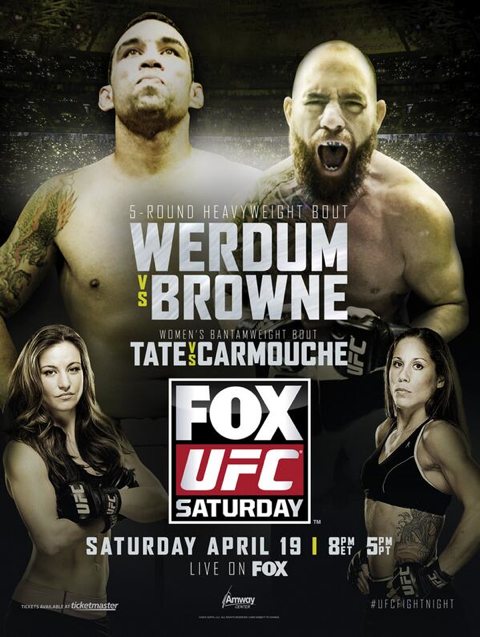 UFC on Fox 11- Fabricio Werdum vs Travis Browne