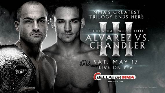 Bellator PPV Alvarez vs Chandler poster