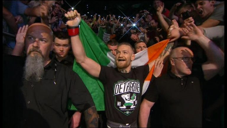UFC Fight Night Dublin on 3eIn picture: Conor McGregor