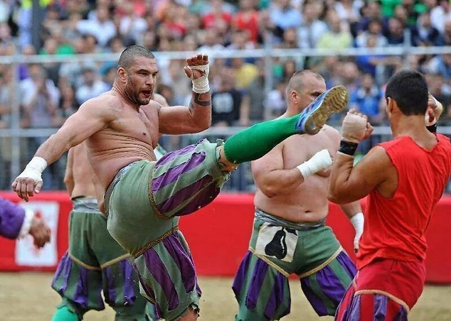 Il Calcio Storico Fiorentino secondo Michal Wlazlo. 1