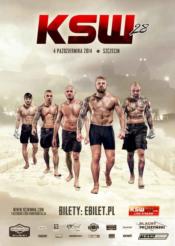 Ksw 28 - Fighters' Den.Karol Bedorf vs Rolles Gracie e Michal Materla vs Jorge Luis Bezerra 2