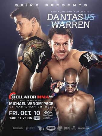 Risultati Bellator 128: Dantas vs. Warren 3