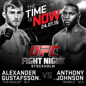 UFC Svezia 2014 Gustafsson vs Johnson