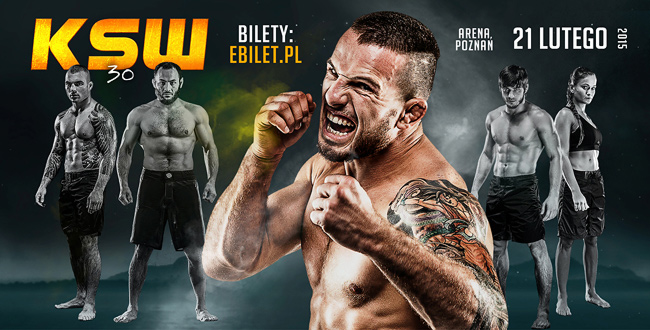 KSW 30 il 21 Febbraio 2015 a Poznan (Polonia).Chi c'è nel Main Event? 7