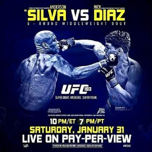 UFC183-SIlva vs DIaz - risultati