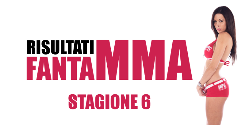 Risultati FantaMMA Season 6 