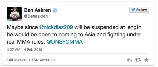 Nick Diaz - Anderson Silva anti-doping Tweets02
