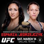 UFC 185: la sfida per il Titolo tra Joanna Jedrzejczyk e Carla Esparza. 11