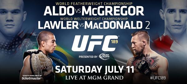 UFC 189: Aldo vs. McGregor 1