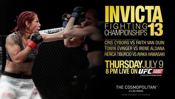 Invicta FC 13 Cyborg vs. Van Duin
