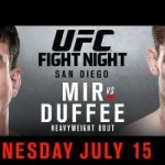 Risultati UFC Fight Night: Mir vs. Duffee 3