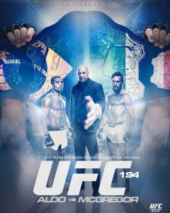 Poster alternativo UFC 194
