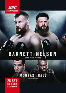 Poster piccolo dell UFC Japan Barnett vs Nelson