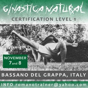 7-8 Novembre - Certificazione di Ginastica Natural