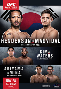 Risultati UFC Seoul: Benson Henderson vs Masvidal 3