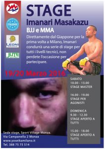 Stage IMANARI 2016