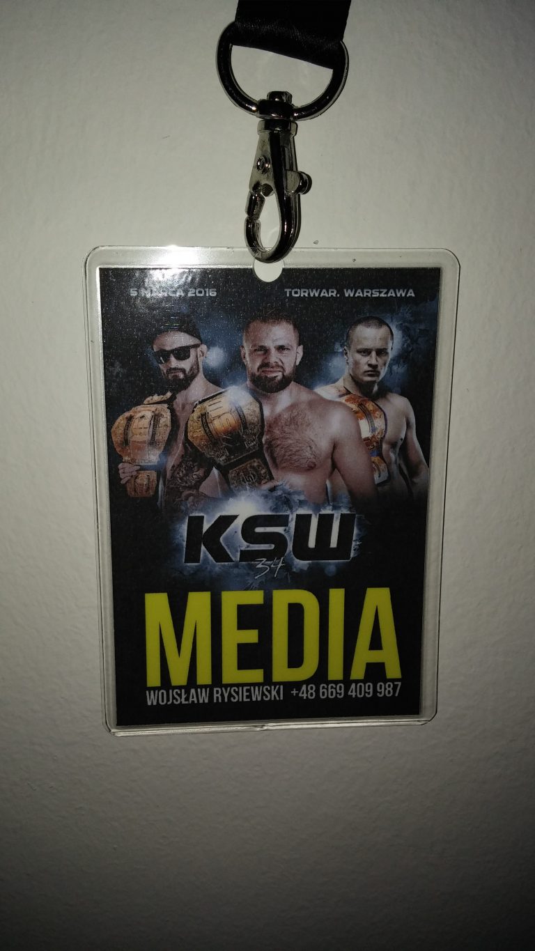 Report completo di KSW 34 da bordo gabbia 2