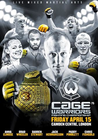 CWFC 75: Jack Hermansson difenderà il Titolo dei Pesi Medi contro Alan Carlos 6