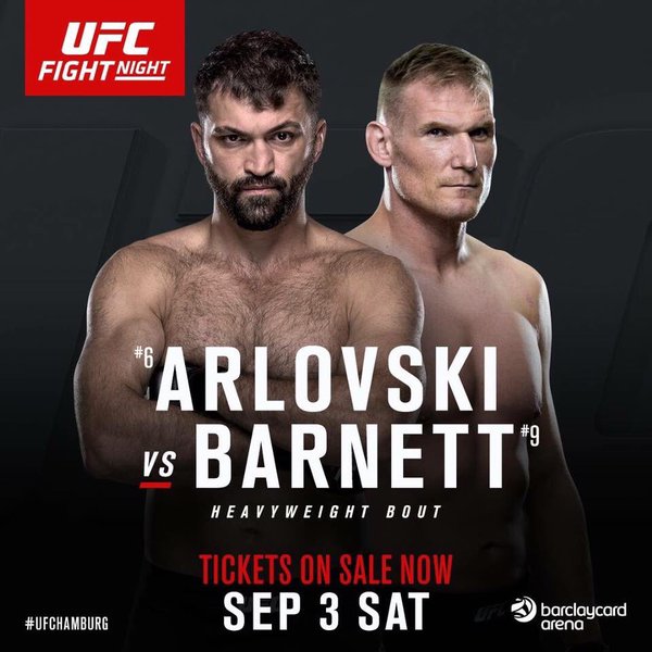UFC Amburgo: Barnett vs Arlovski 4