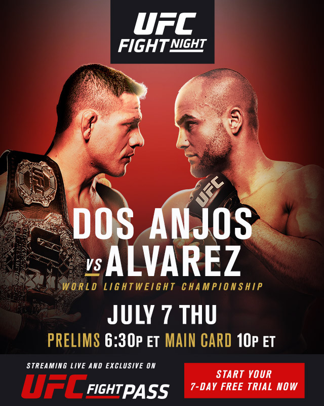 Risultati UFC Fight Night: dos Anjos vs. Alvarez 2