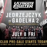 Risultati TUF 23 Finale : Jedrzejczyk vs. Gadelha 1