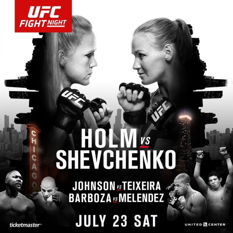 Risultati UFC on Fox: Holm vs Shevchenko 1