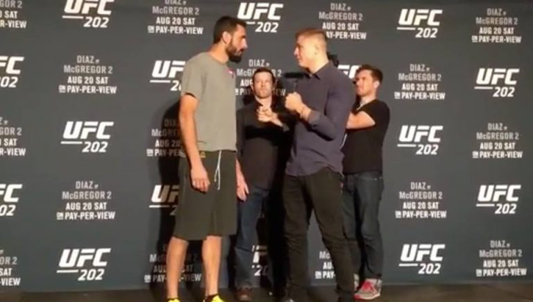 Domani il debutto di Marvin Vettori in UFC 9