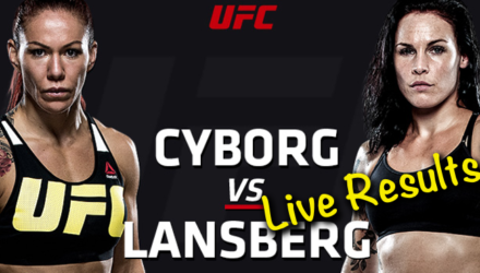 Risultati UFC Cyborg vs. Lansberg ( UFC Fight Night 95 ) 7