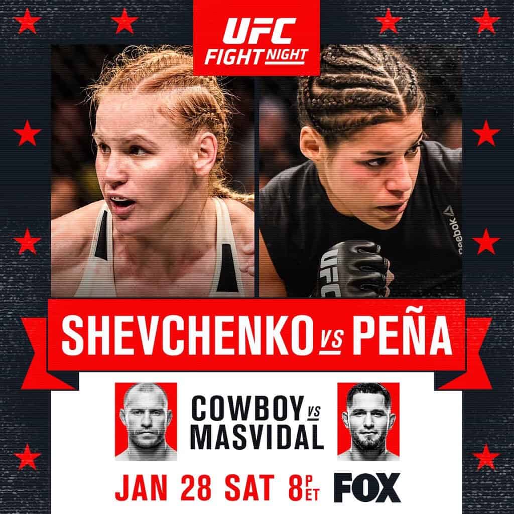 UFC on Fox: Shevchenko vs. Peña 1