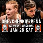 UFC Fight Night Denver- Shevchenko vs Pena