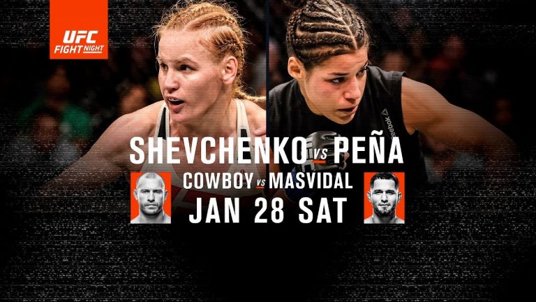 UFC Fight Night Denver- Shevchenko vs Pena