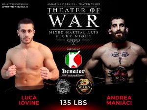 "Theater of War": risultati alla cerimonia del peso 3