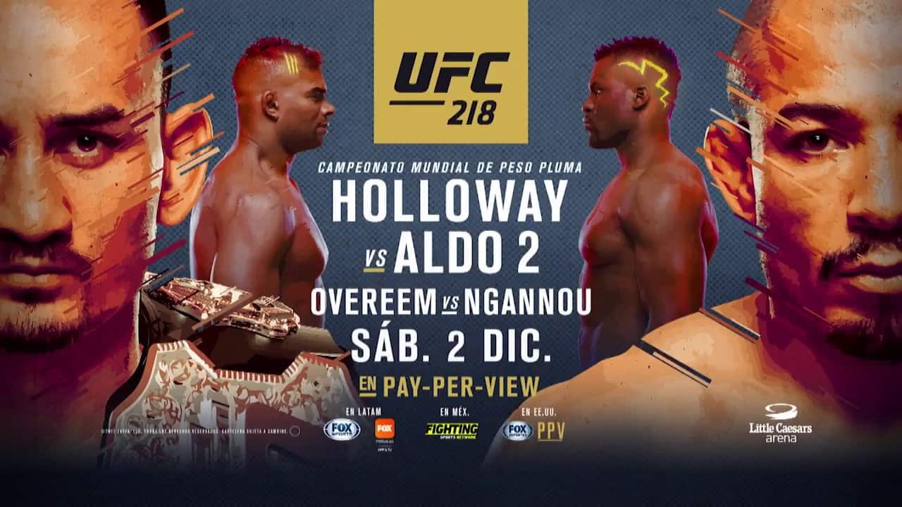 UFC 218: Holloway vs. Aldo 2 1
