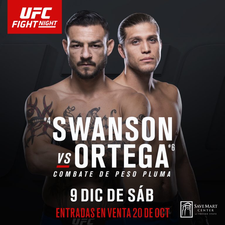 UFC Fight Night: Swanson vs. Ortega 8