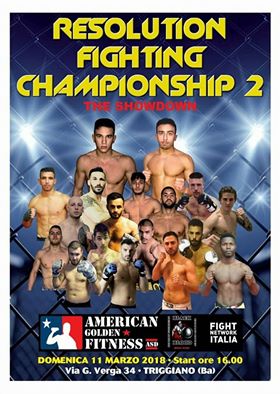 Resolution FIghting Championship 2 (Bari) 1