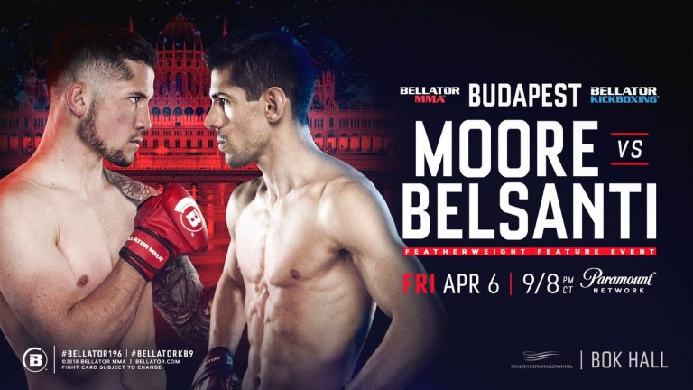 GIORGIO BELSANTI VS BRIAN MOORE A BELLATOR 196 4