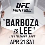 RISULTATI UFC FIGHT NIGHT - BARBOZA VS LEE 9