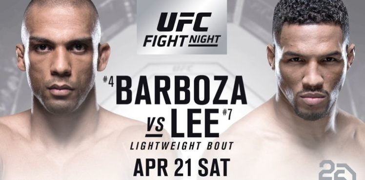 RISULTATI UFC FIGHT NIGHT - BARBOZA VS LEE 19