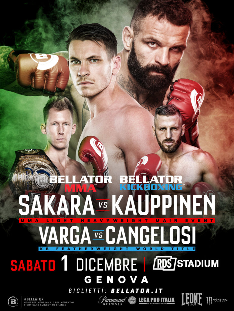 Bellator Genova: Sakara vs Kauppinen 1