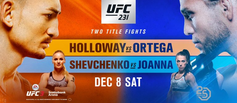 UFC 231 : HOLLOWAY VS ORTEGA 5