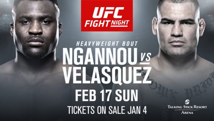 UFC on ESPN: Ngannou vs. Velasquez 1
