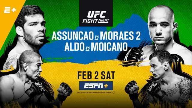 RISULTATI UFC FIGHT NIGHT 144: ASSUNCAO VS MORAES 6