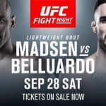 Danilo Belluardo aggiunto alla card UFC Copenhagen 5