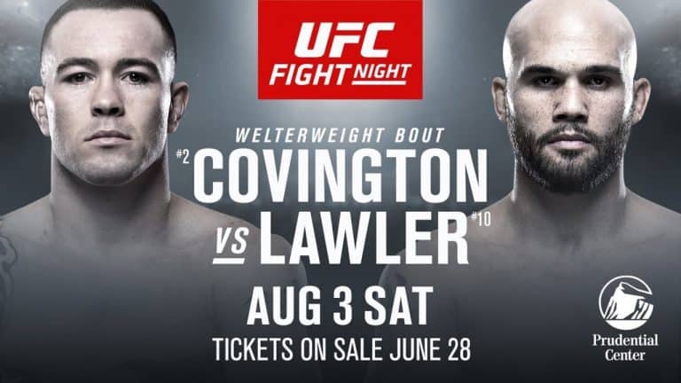 UFC ON ESPN 5: COVINGTON VS. LAWLER + MARA BORELLA 5