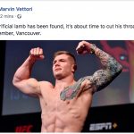 Nuovo match in main card (a Settembre) per Marvin Vettori 27